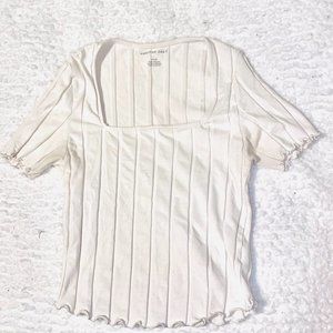 White American Eagle Top